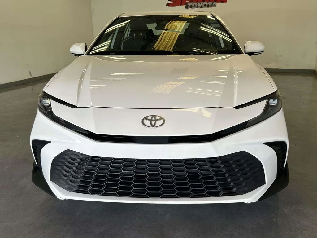 Certified Used 2025 White Toyota SE image 8