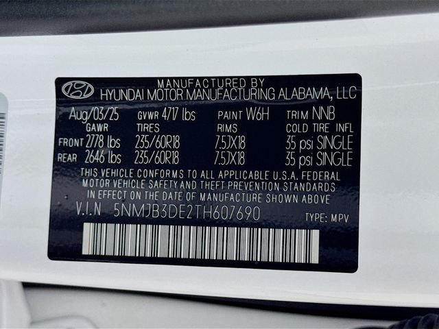 Certified Used 2026 White Hyundai SEL image 46