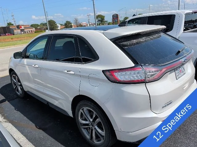 Used 2015 White Platinum Tri-Coat Metallic Ford Sport image 9
