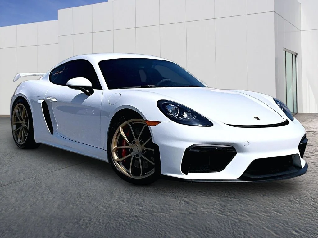 Certified Used 2020 White Porsche GT4 image 9