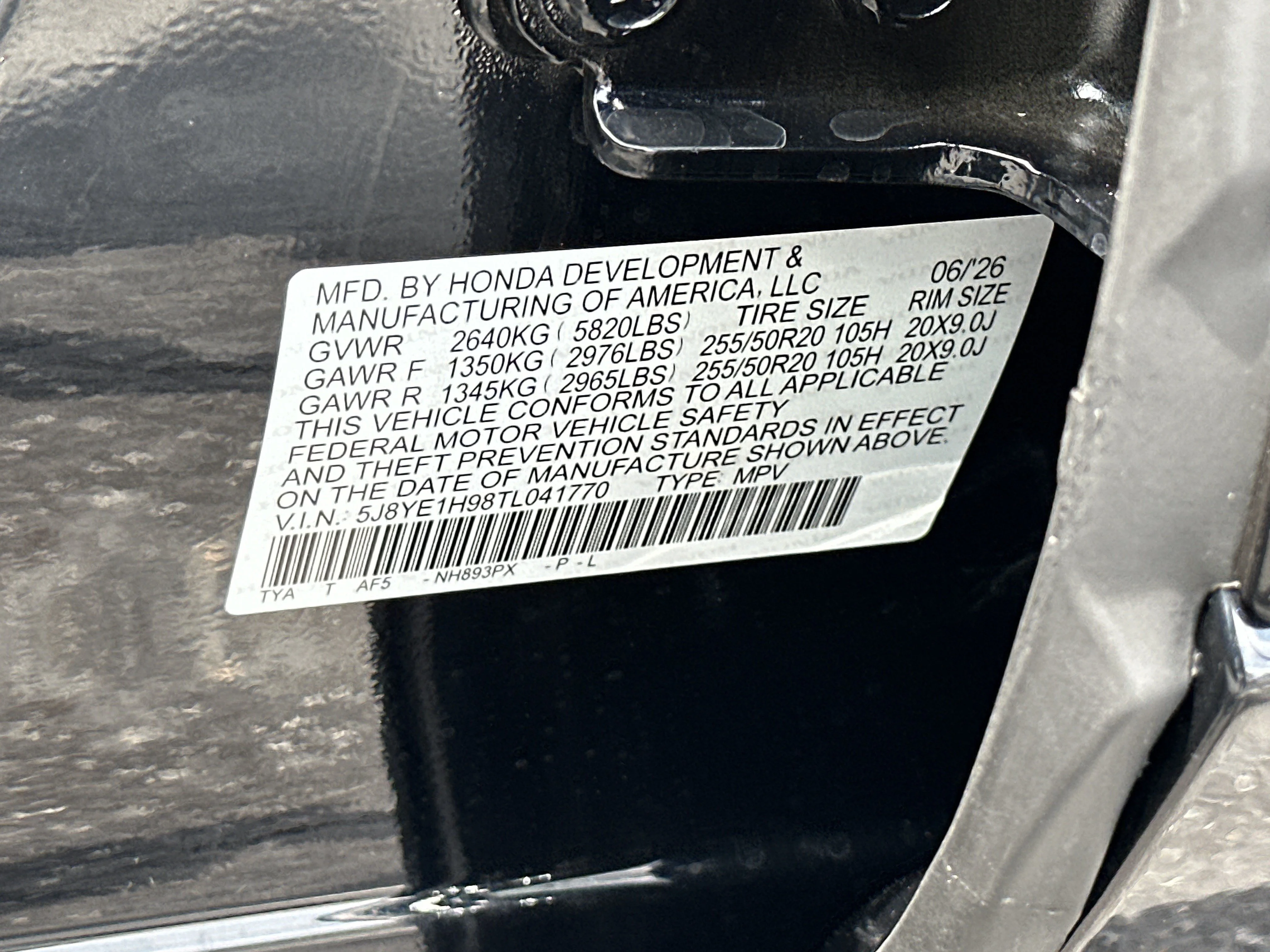 New 2026 Majestic Black Pearl Acura w/A-Spec Advance Package image 28