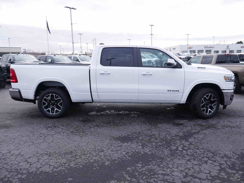 New 2026 Bright White Clear-Coat Exterior Paint RAM LARAMIE image 25