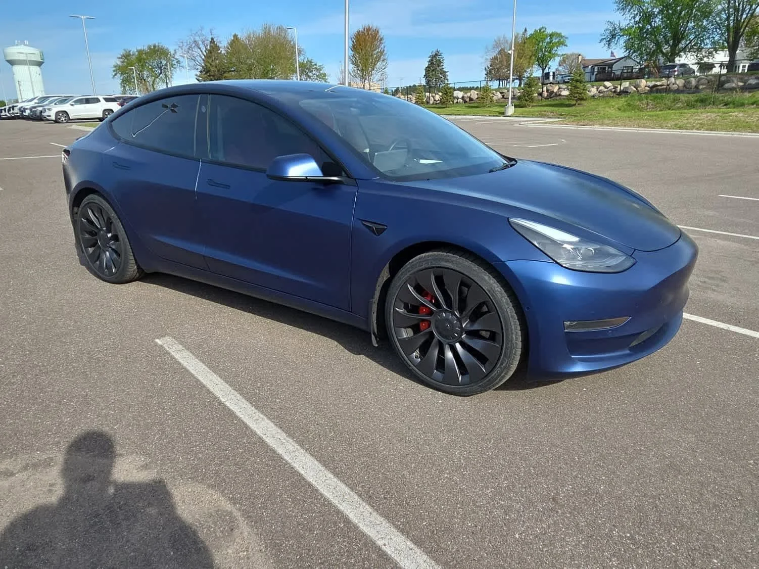 Used 2022 Tesla Model 3 Performance with VIN 5YJ3E1EC7NF108258 for sale in Vadnais Heights, MN