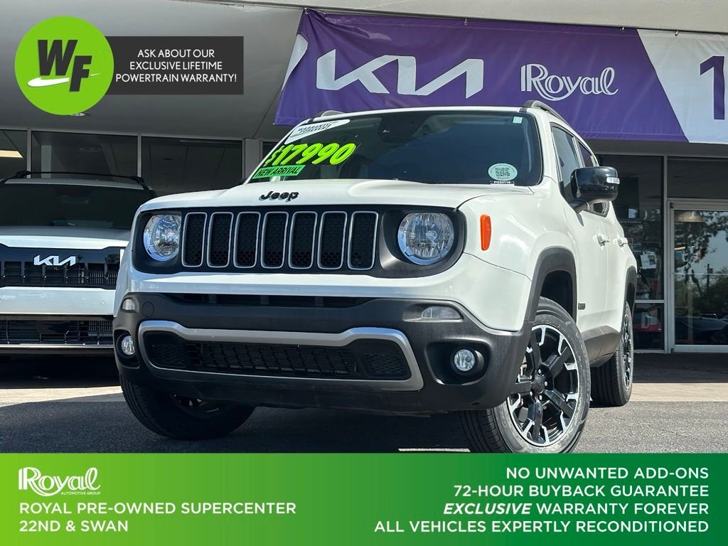 Used 2023 White Jeep Latitude image 1
