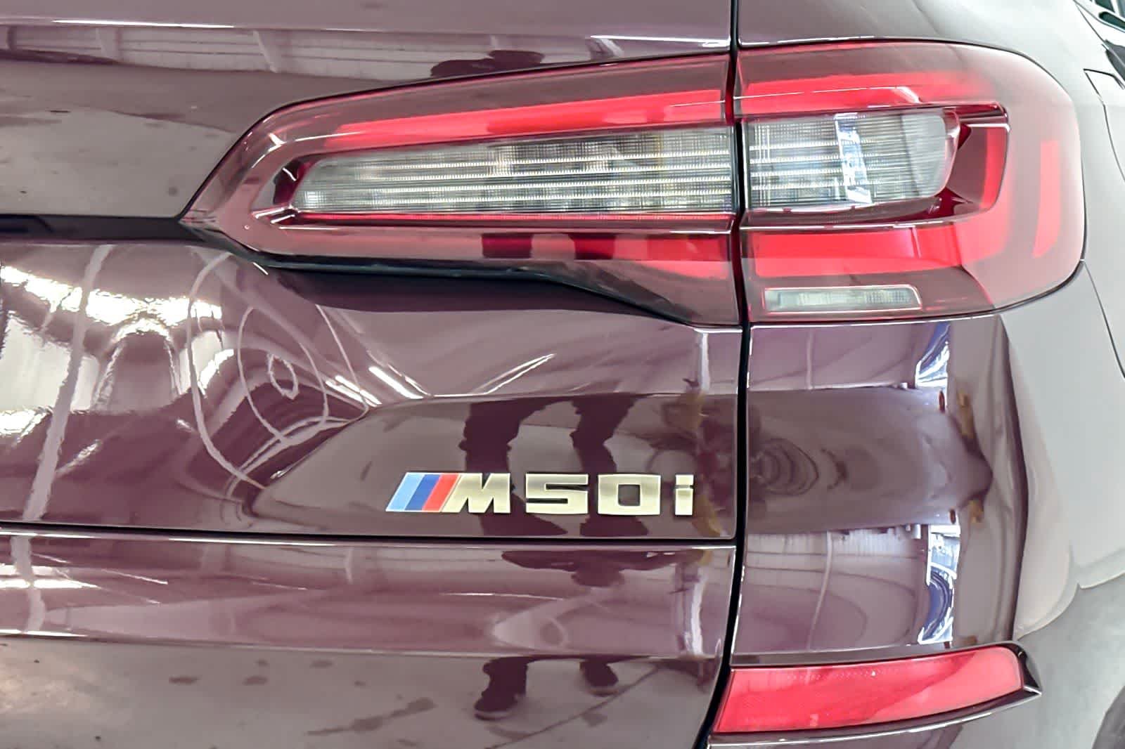 Used 2023 Ametrin Metallic BMW M50i image 27