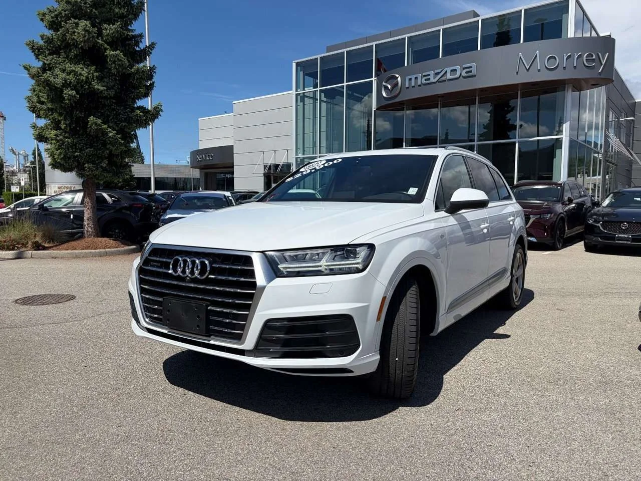 Used 2018 Glacier White Metallic Audi Technik image 1