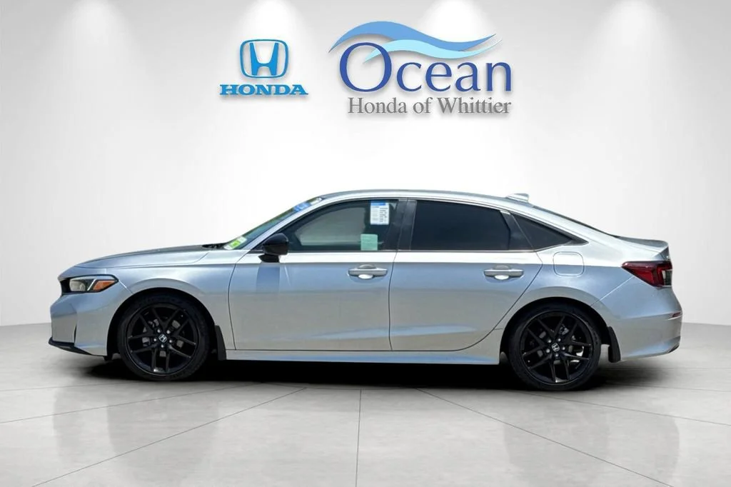 Certified Used 2025 Solar Silver Metallic Honda Sport image 38