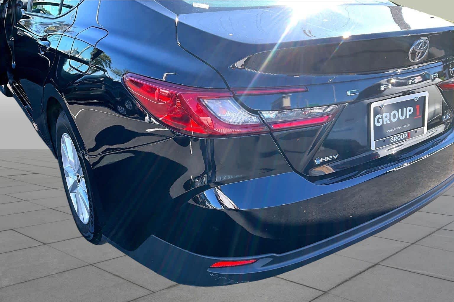 Used 2025 Midnight Black Metallic Toyota LE image 29