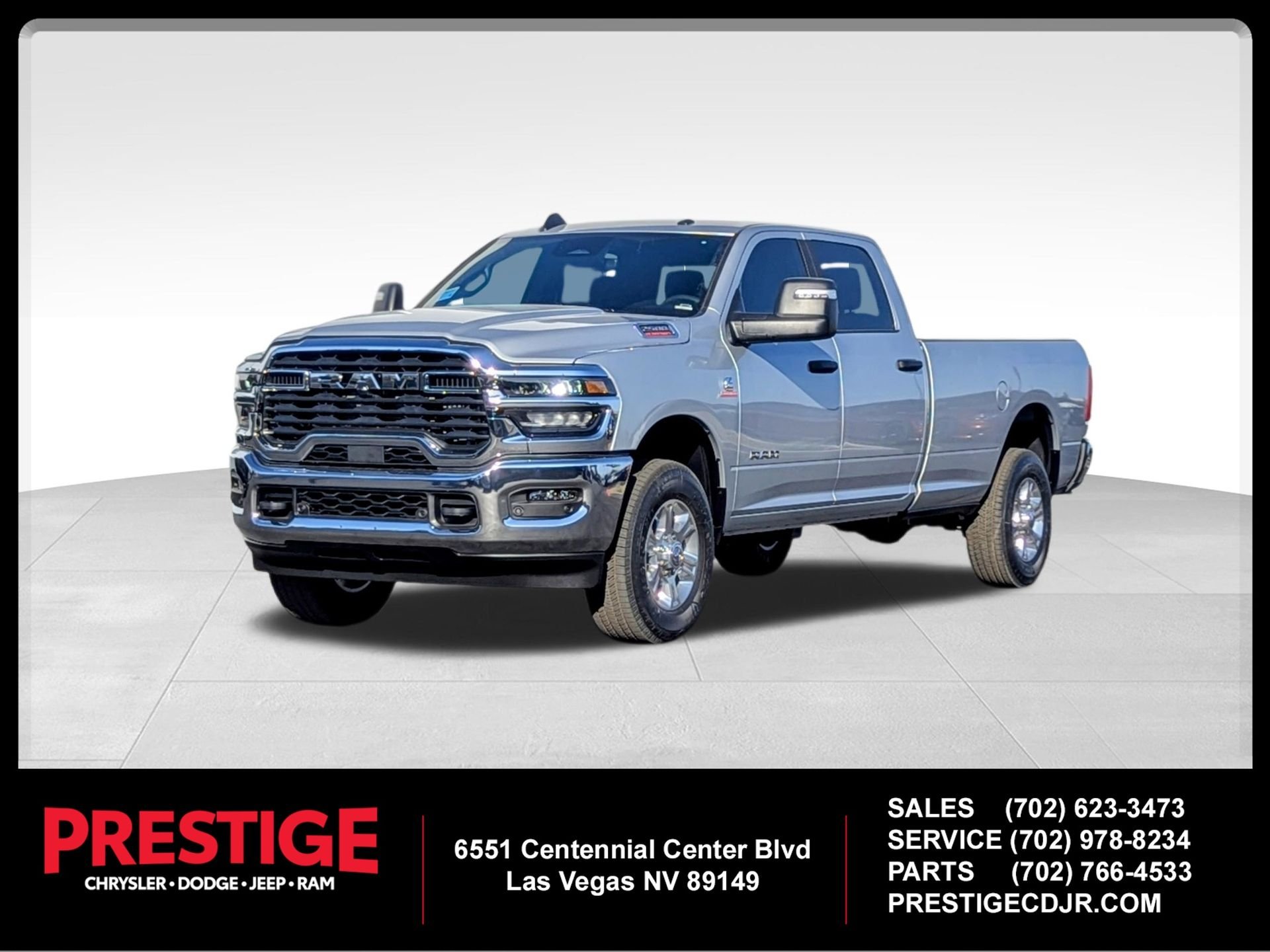 New 2026 Silver Zynith RAM Big Horn image 1