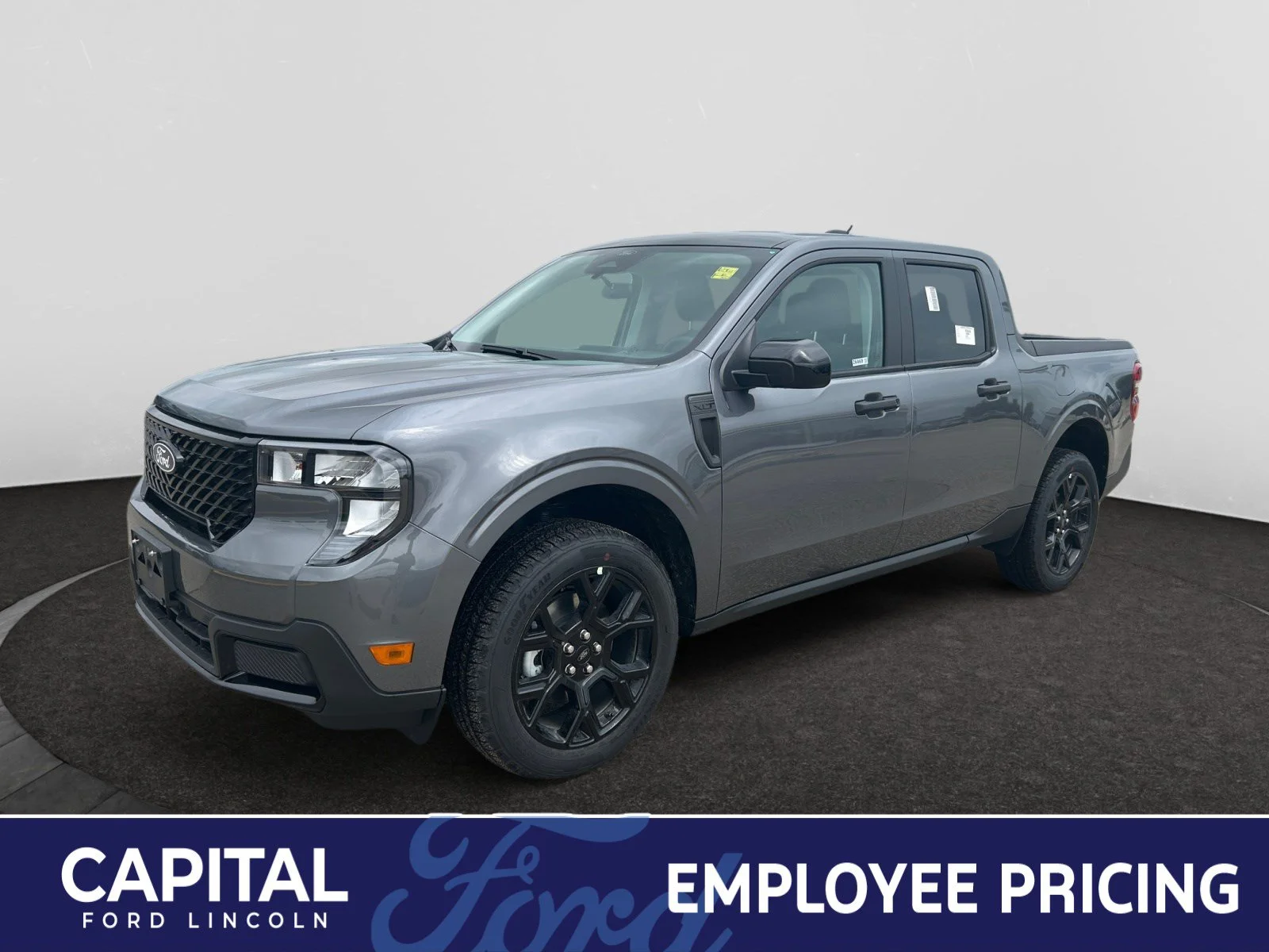 New 2026 Carbonized Grey Metallic Ford XLT image 1