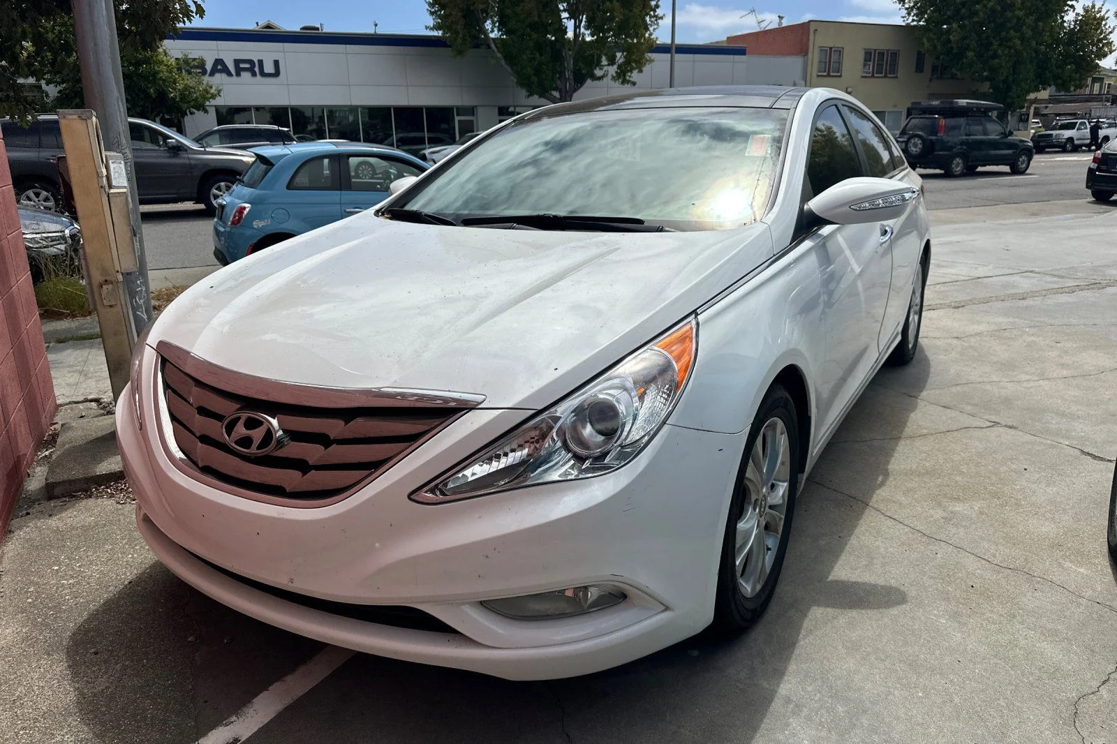 Used 2013 White Hyundai Limited image 2