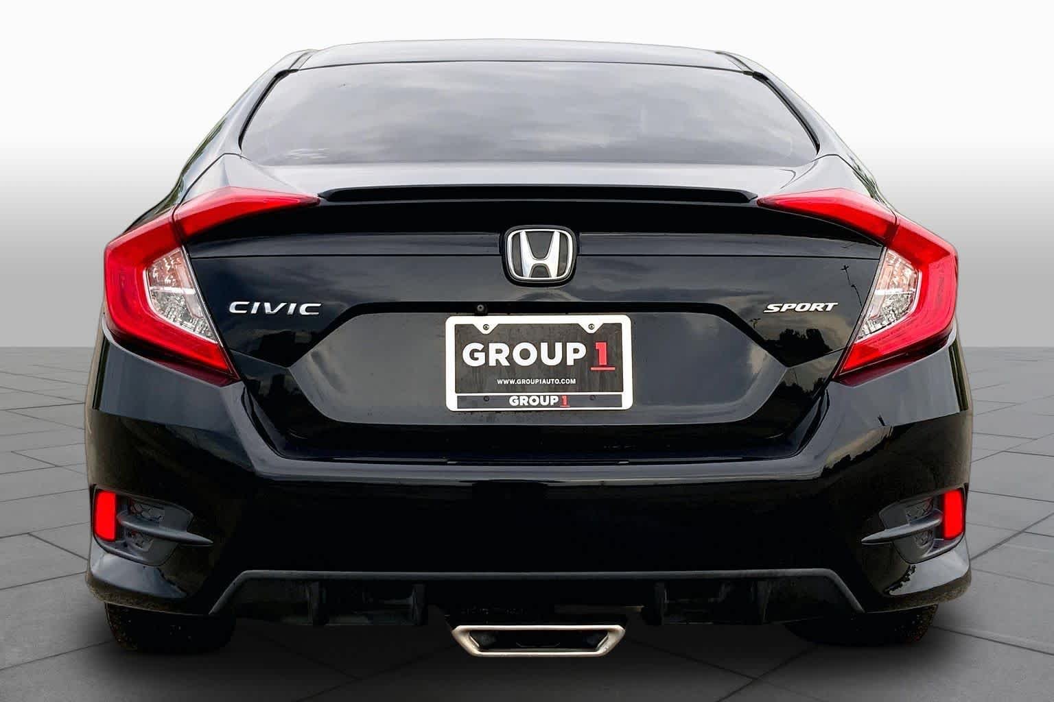 Used 2020 Crystal Black Pearl Honda Sport image 5