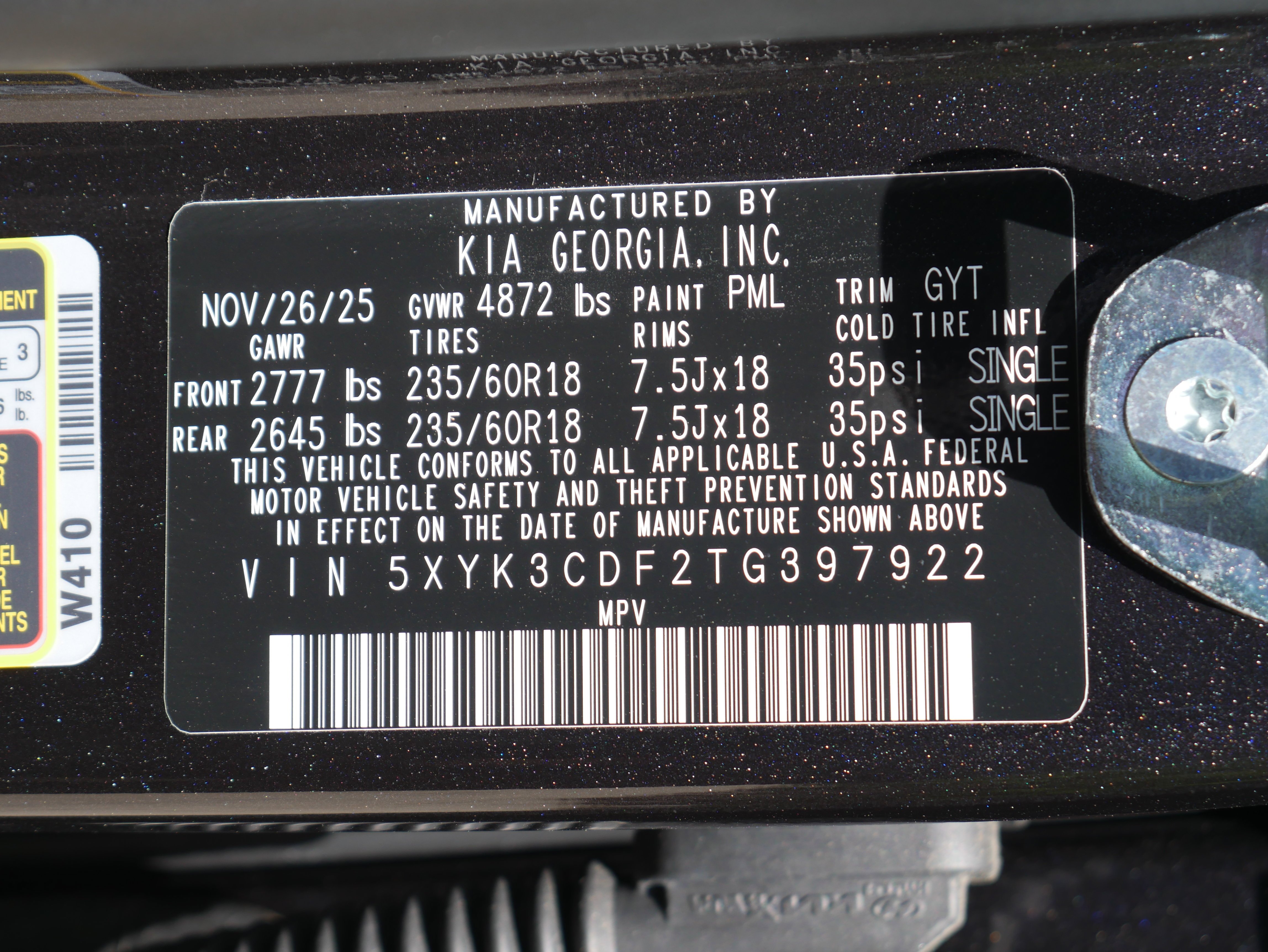 Used 2026 Panthera Metal Gray Kia EX image 32