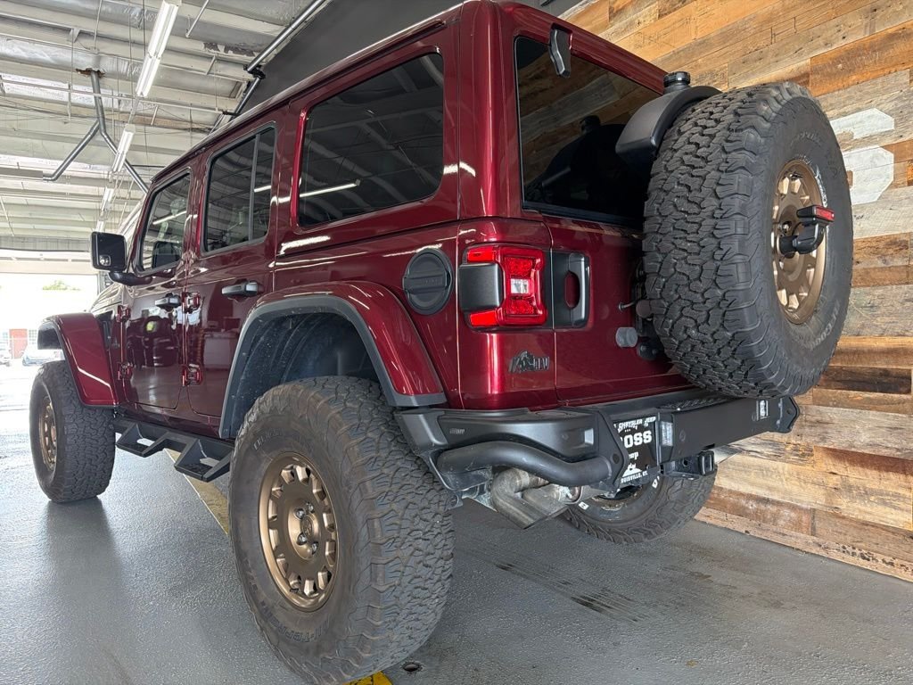 Used 2021 Snazzberry Pearlcoat Jeep Unlimited Rubicon 392 image 14