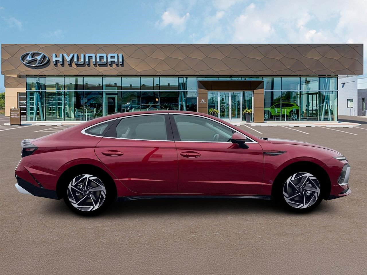 New 2026 Ultimate Red Hyundai SEL Sport image 9