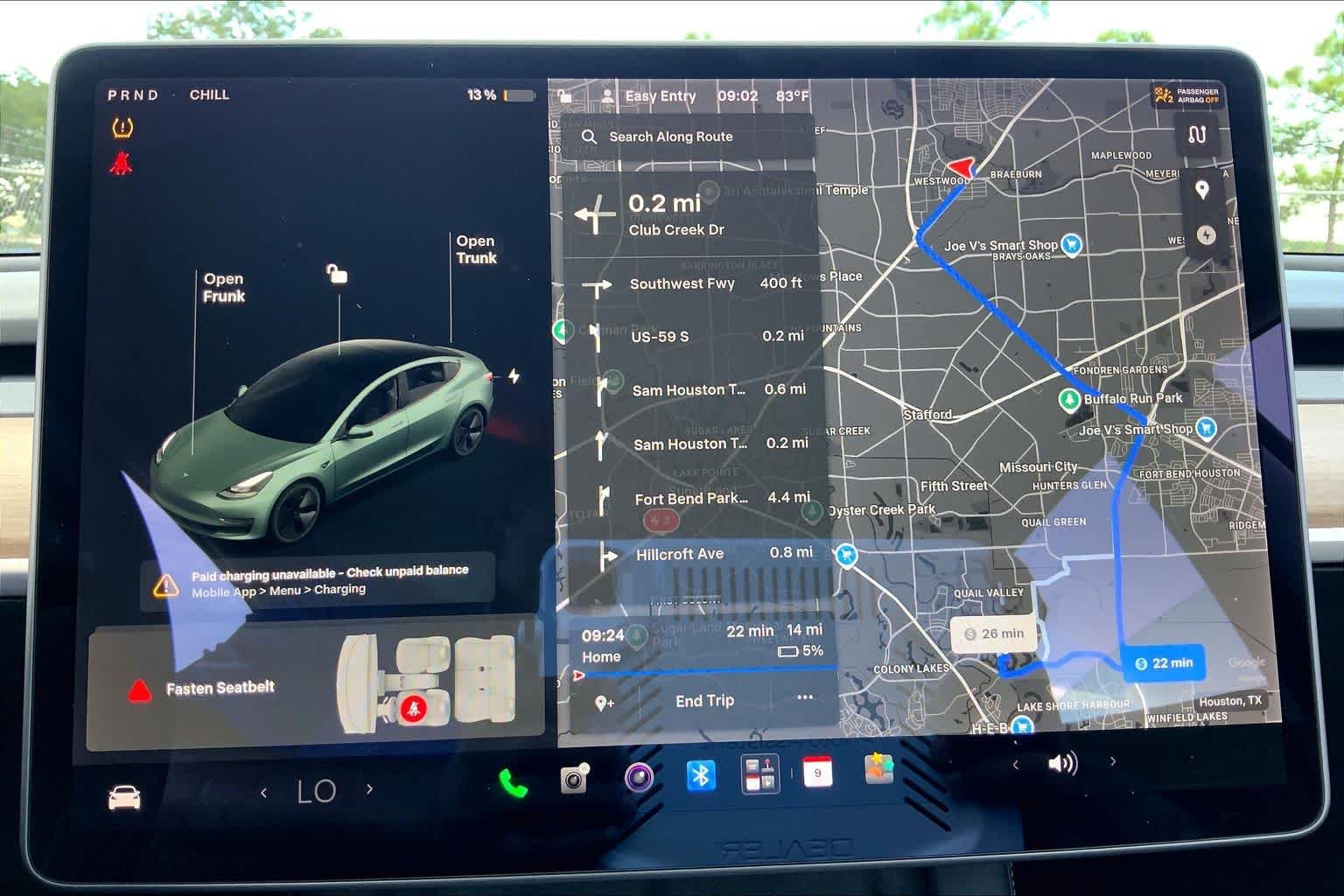 Used 2021 Deep Blue Metallic Tesla Standard Range Plus image 30