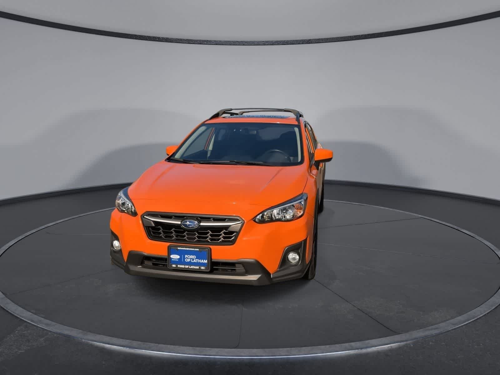 Certified Used 2019 Sunshine Orange Subaru Premium image 3