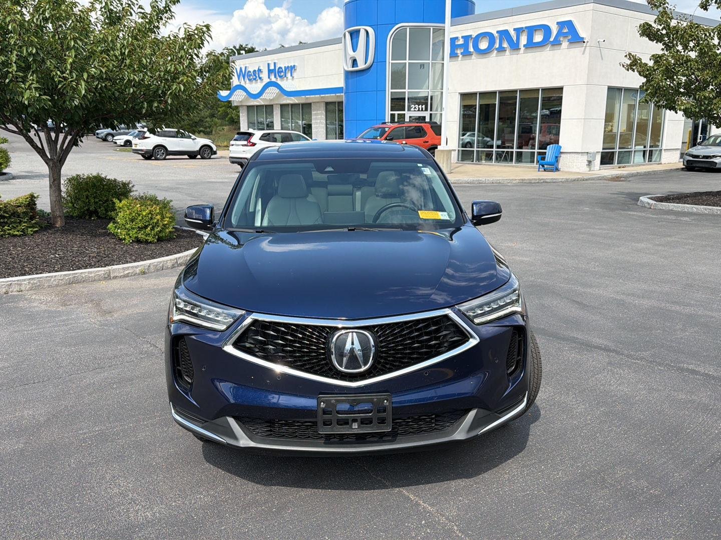 Used 2024 Fathom Blue Pearl Acura SH-AWD w/Tech image 2