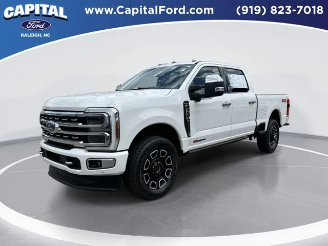 Used 2024 White Ford Platinum image 1