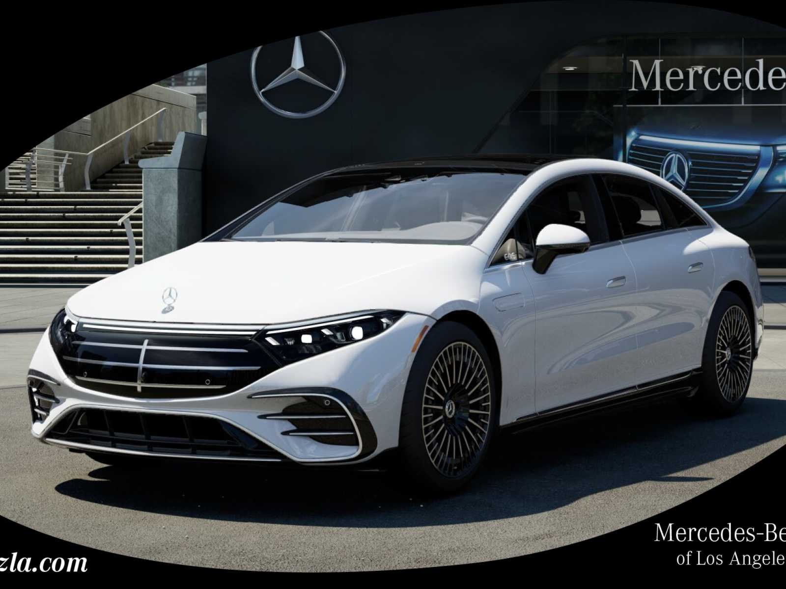 New 2026 Polar White Mercedes-Benz EQS 450+ image 2