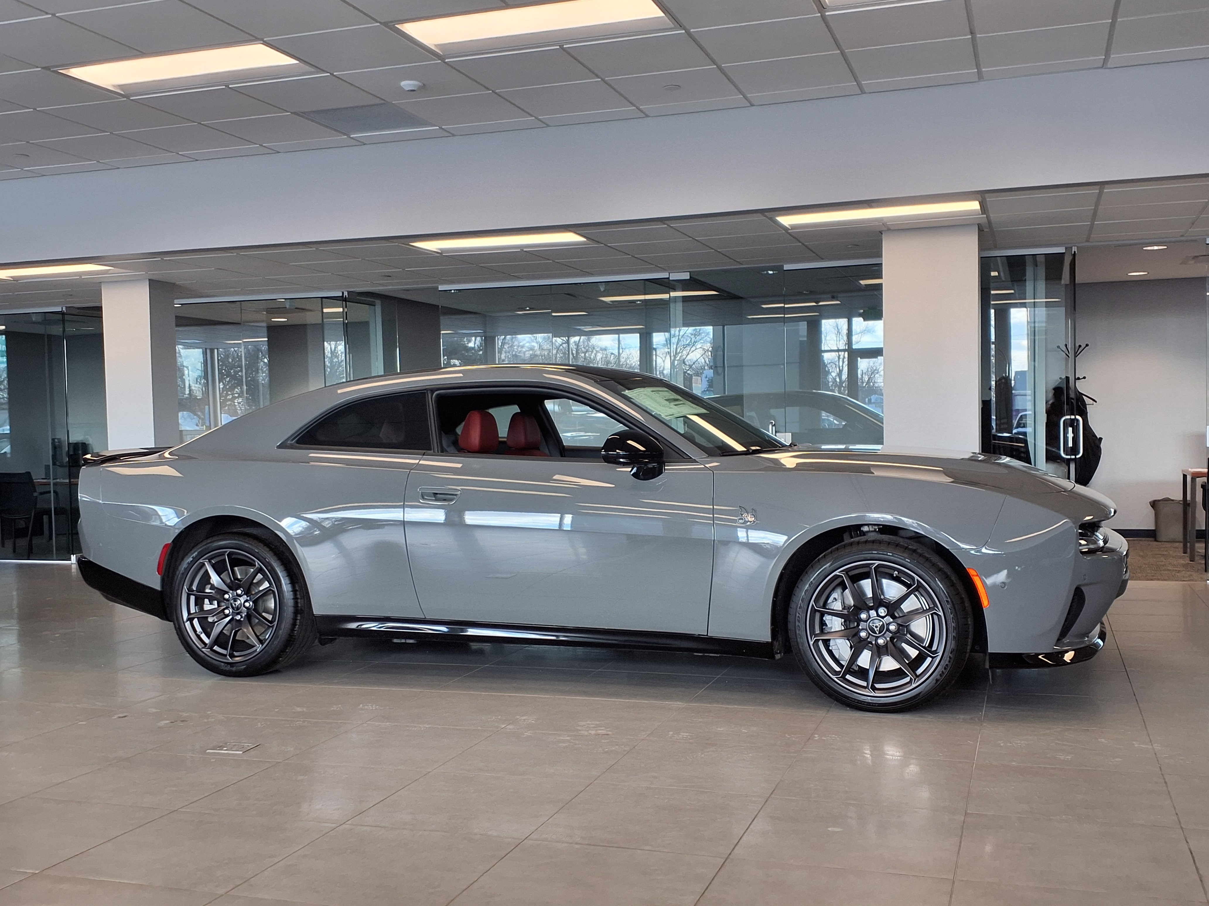 New 2026 Destroyer Gray Exterior Paint Dodge Scat Pack Plus 2-Door AWD image 3