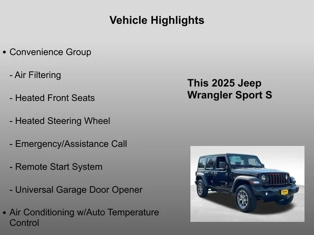2025 Jeep Wrangler 4-Door Sport S - Photo 29
