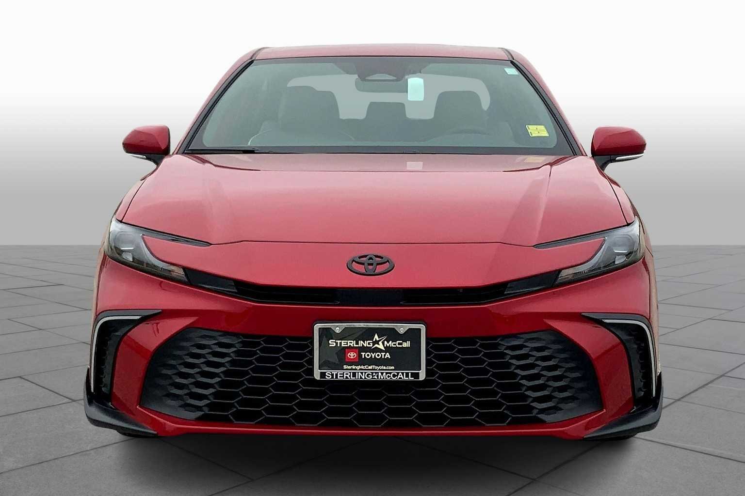 Used 2025 Supersonic Red Toyota SE image 3