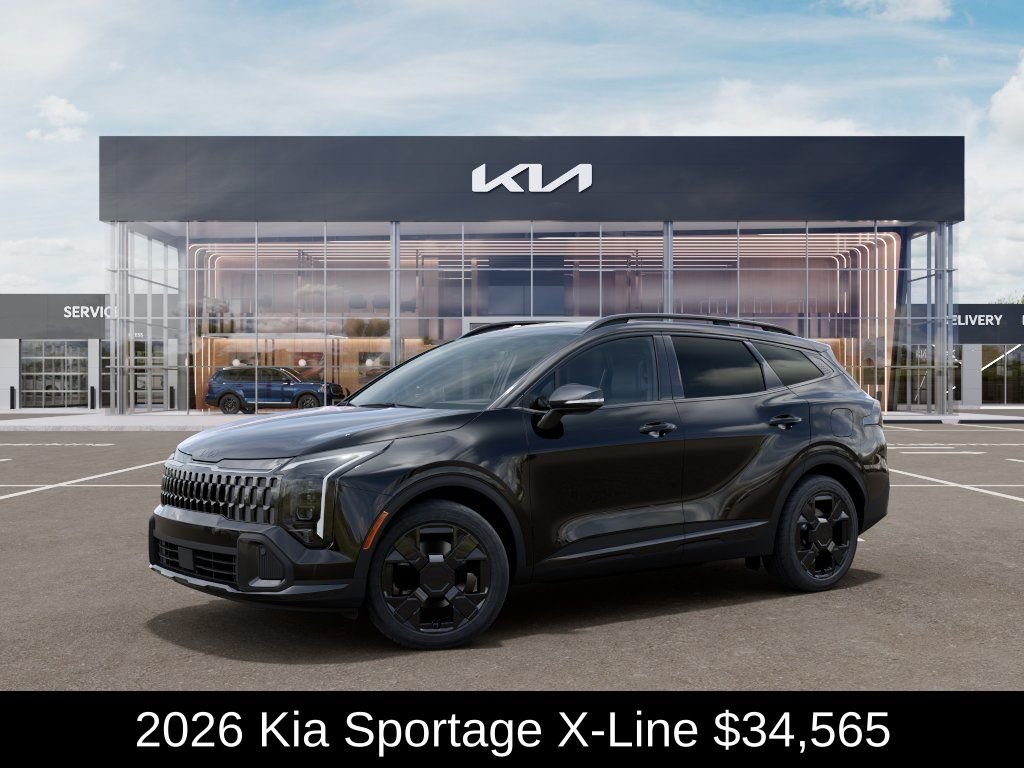 New 2026 Ebony Black Kia X-Line image 5