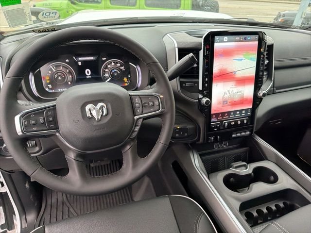 New 2026 Bright White Clear-Coat Exterior Paint RAM Laramie image 16