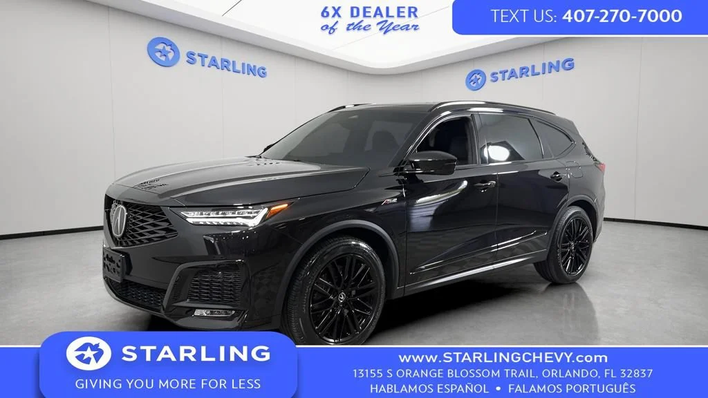 Used 2026 Black Acura A-SPEC Advance Package image 1