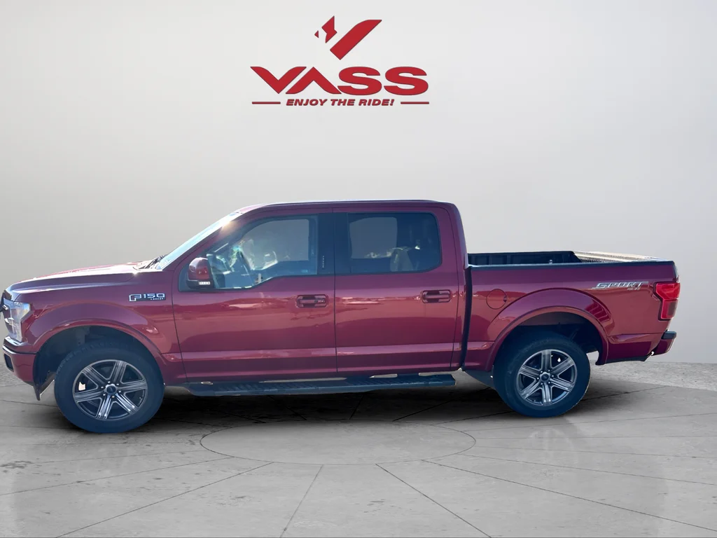 Used 2018 Ruby Red Metallic Ford Lariat image 2