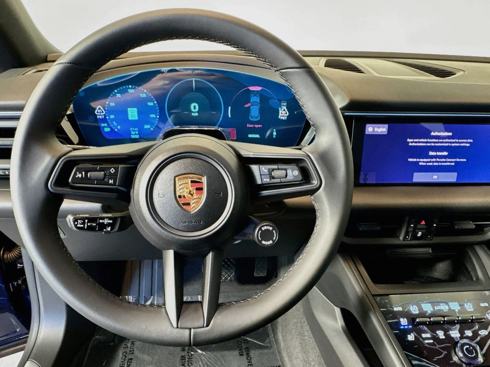 New 2026 Gentian Blue Metallic Porsche 4 Electric image 13