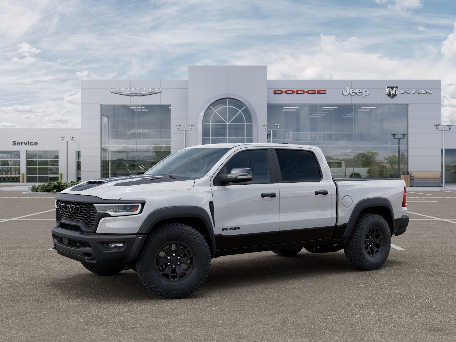 New 2026 Bright White Clear-Coat Exterior Paint RAM RHO image 17