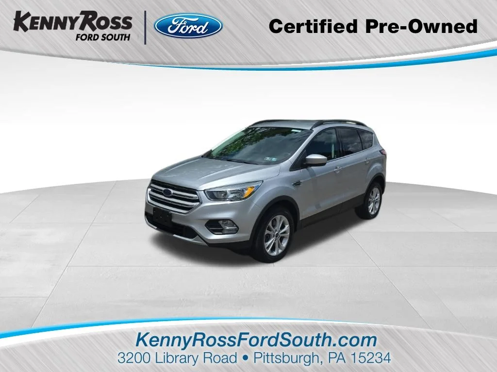 Certified Used 2018 Ingot Silver Ford SE image 1