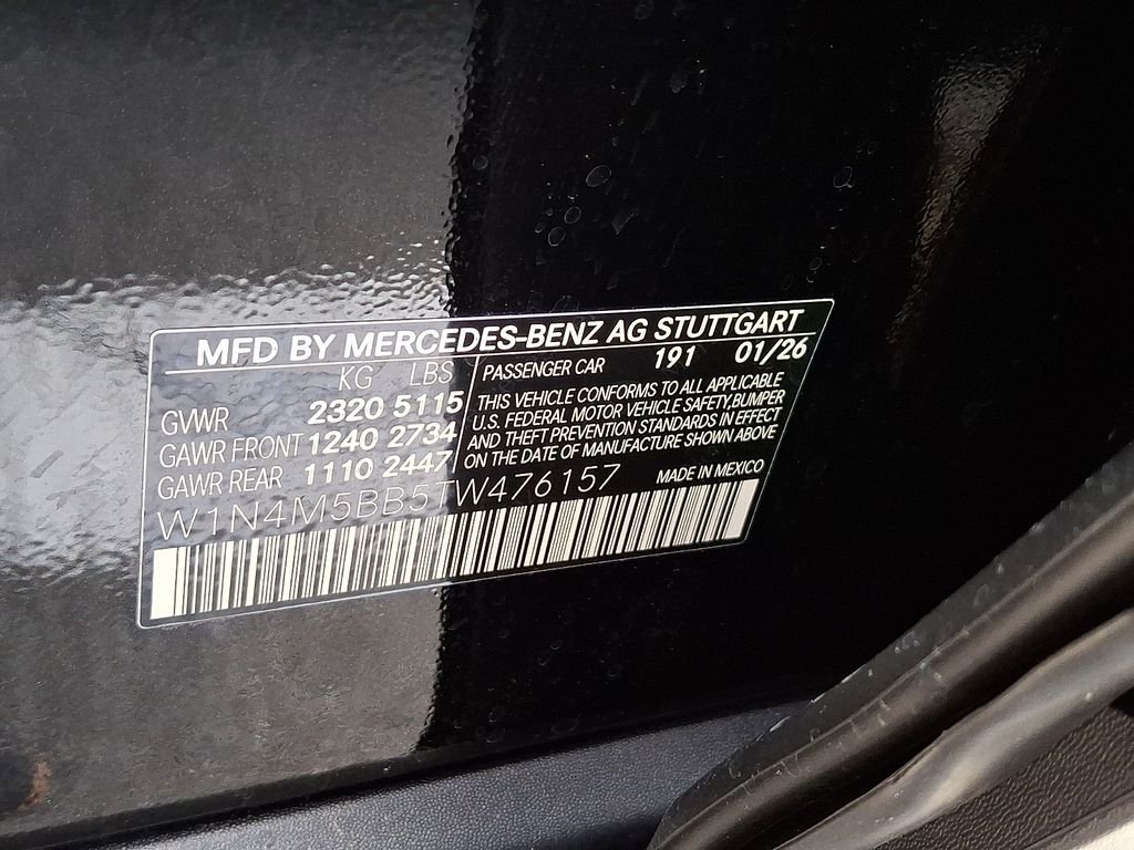 New 2026 Cosmos Black Metallic Mercedes-Benz GLB 35 AMG® image 18