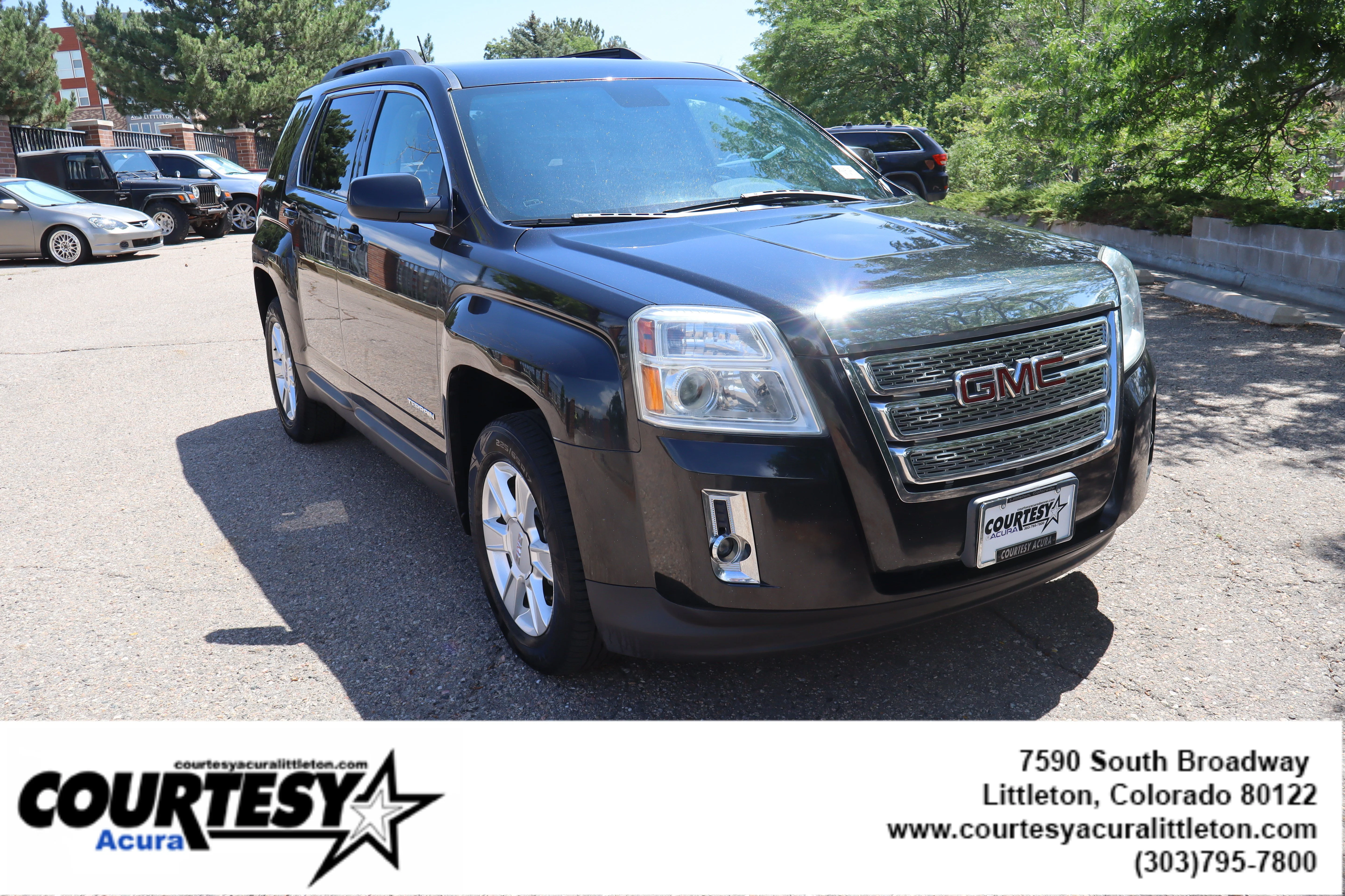 Used 2013 Carbon Black Metallic GMC SLE image 8