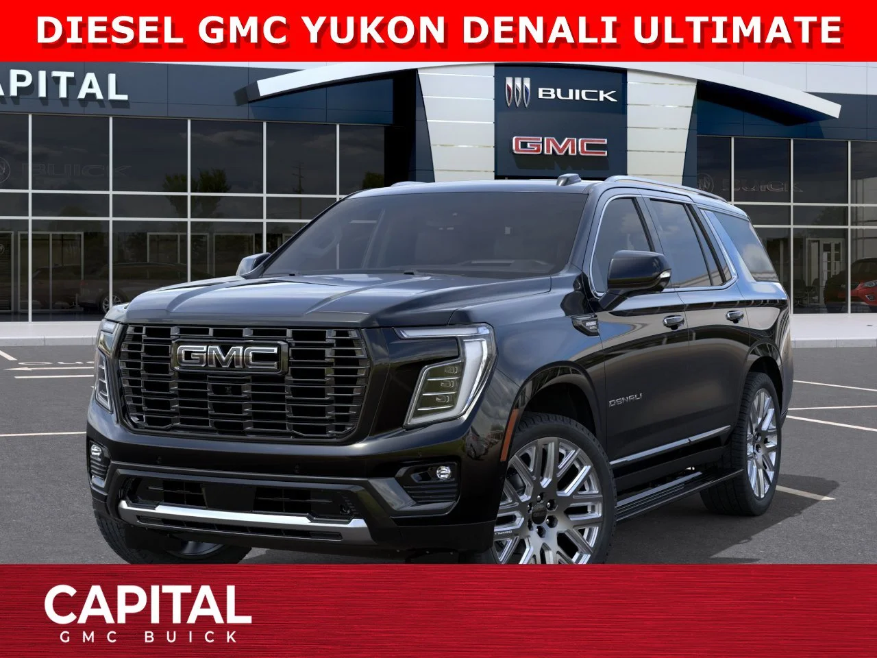 New 2026 ONYX BLACK GMC Denali Ultimate image 1
