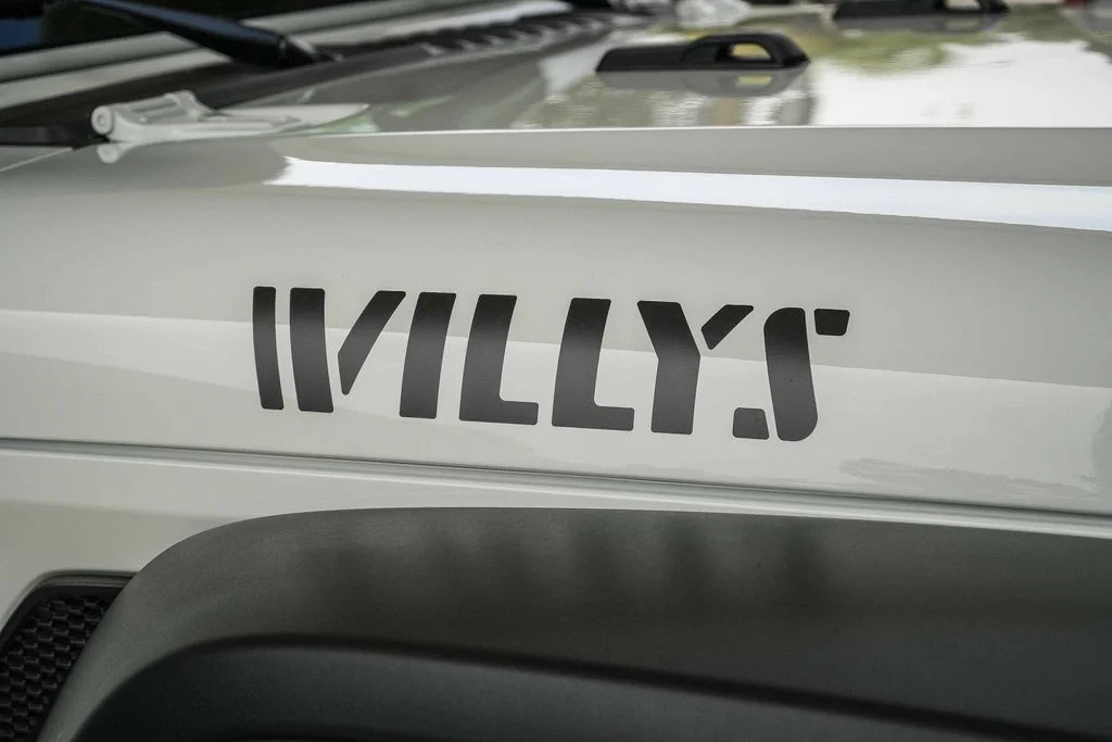 New 2026 Bright White Clear-Coat Exterior Paint Jeep Willys image 9