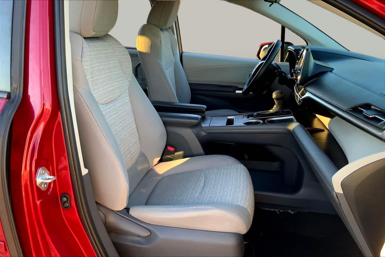 Used 2021 Ruby Flare Pearl Toyota LE image 9