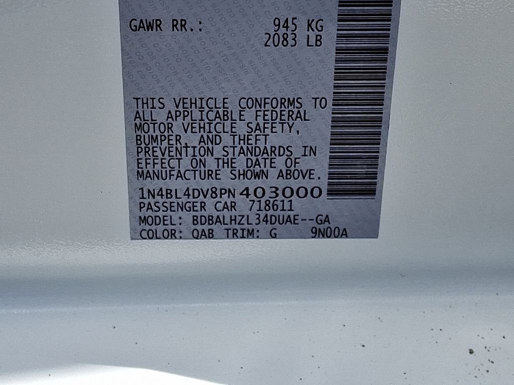 Used 2023 White Nissan 2.5 SV image 28