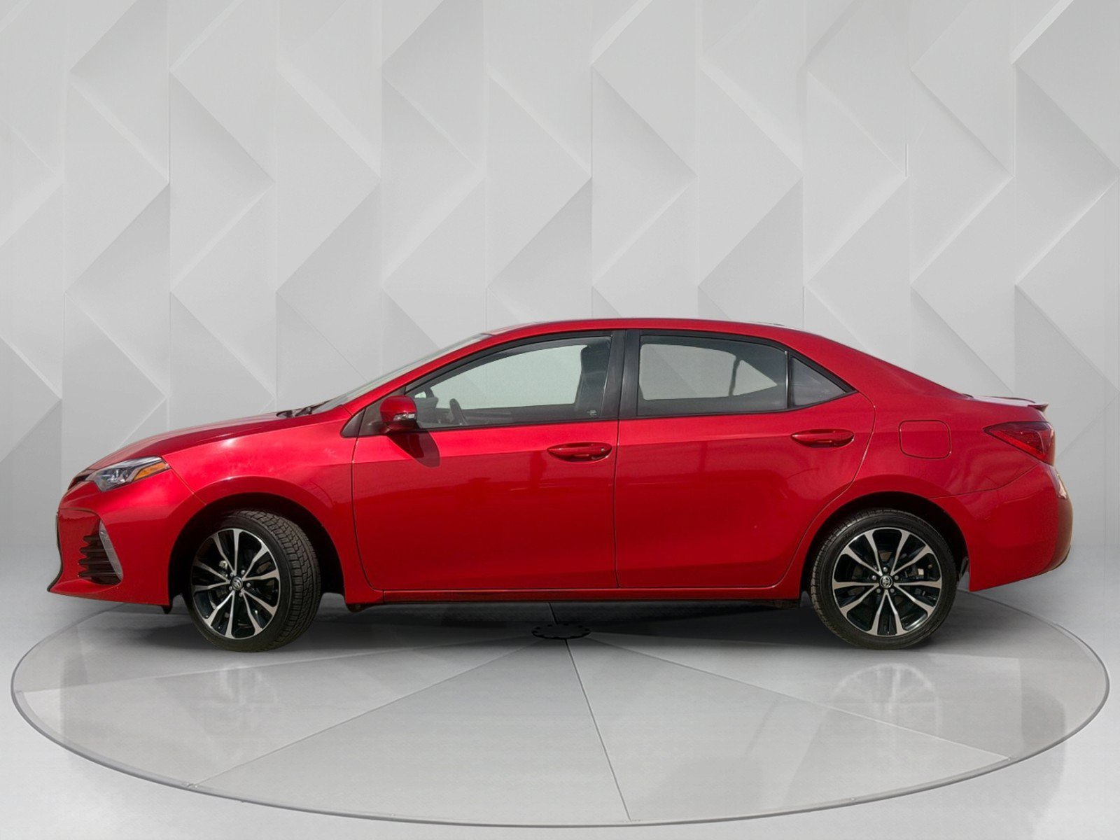 Certified Used 2017 Barcelona Red Metallic Toyota XSE image 2