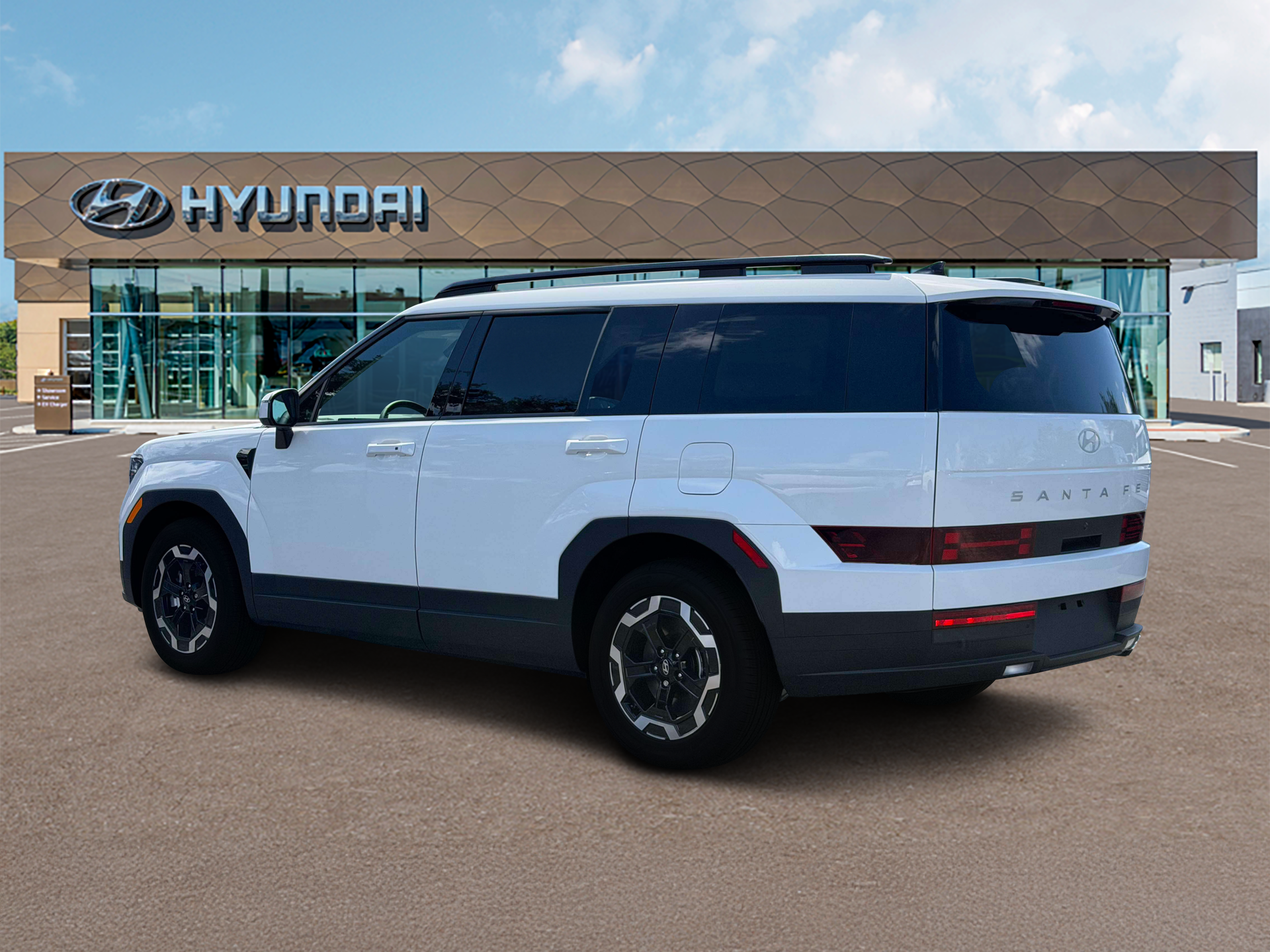 New 2027 White Hyundai SEL AWD image 4