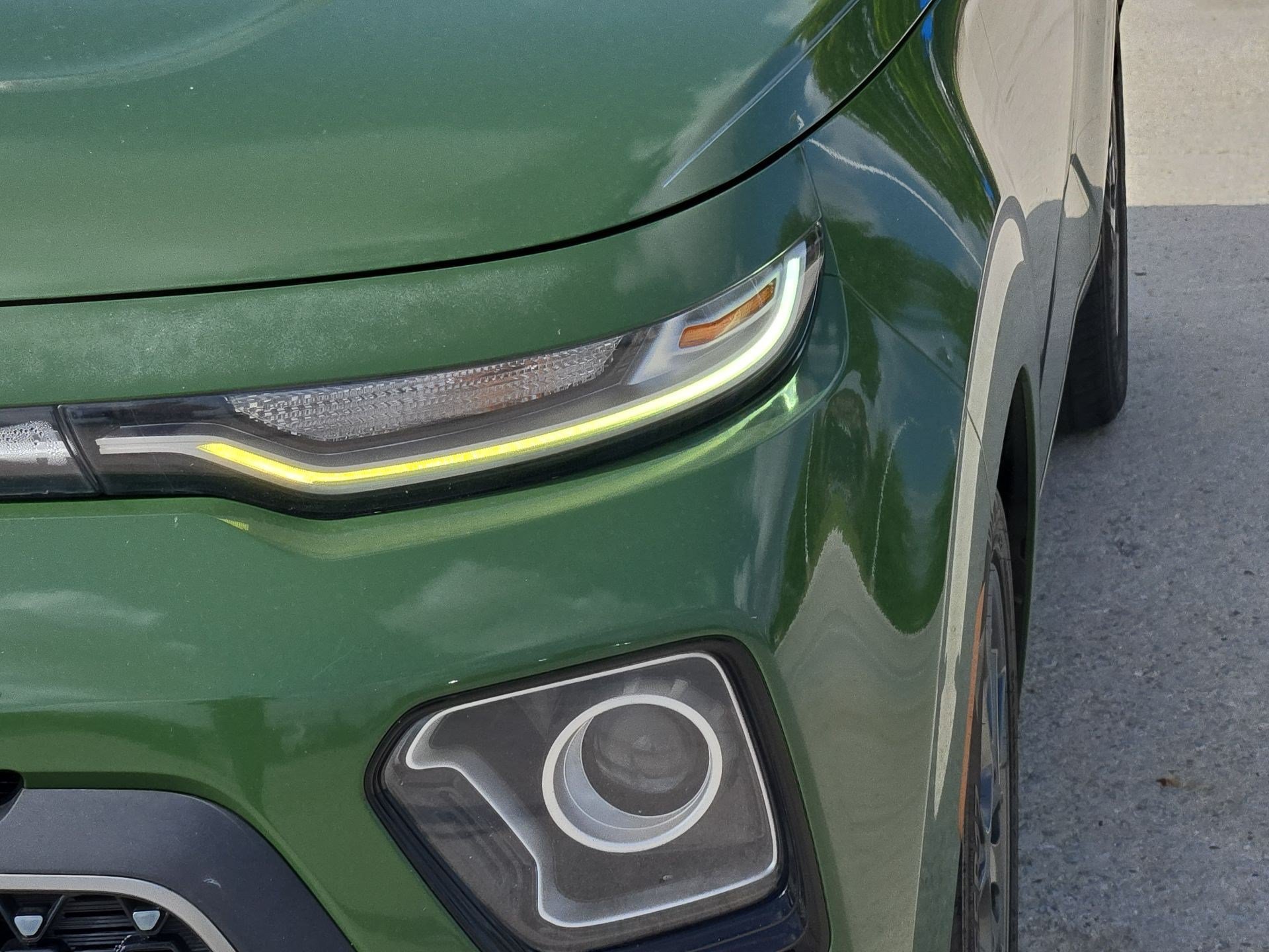 Used 2020 Undercover Green Kia EX image 9