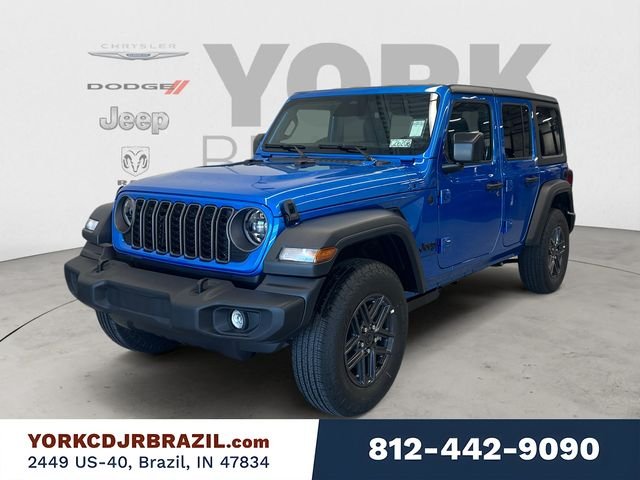 New 2026 Hydro Blue Pearl-Coat Exterior Paint Jeep Sport S image 1