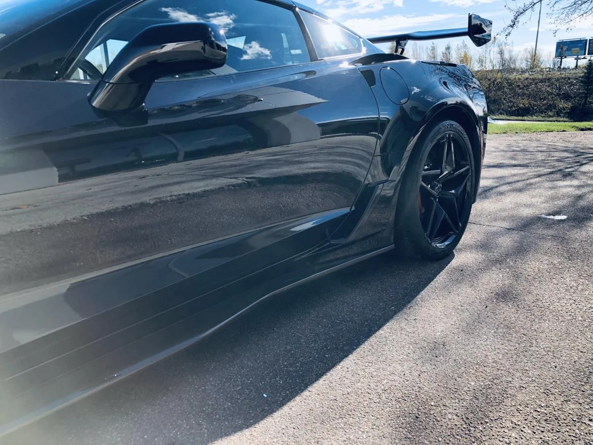 Used 2019 Black Chevrolet 2dr ZR1 Cpe w/3ZR image 8