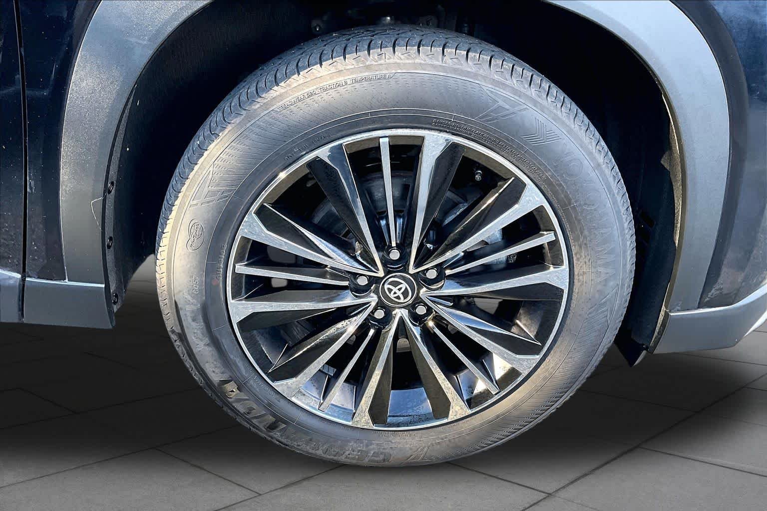 Used 2025 Midnight Black Metallic Toyota Hybrid MAX Platinum image 11
