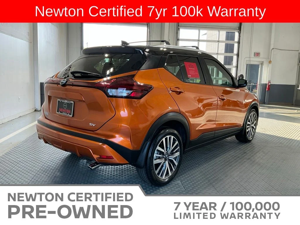 Certified Used 2022 Orange Metallic Nissan SV image 40