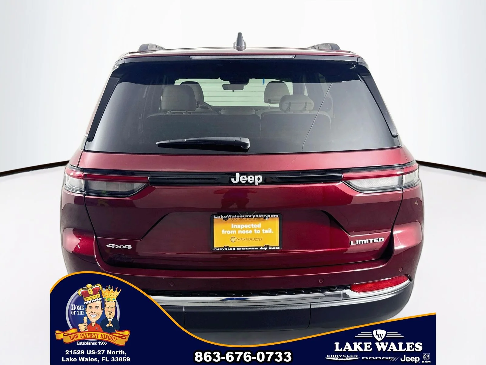 Certified Used 2025 Red Jeep Limited image 6