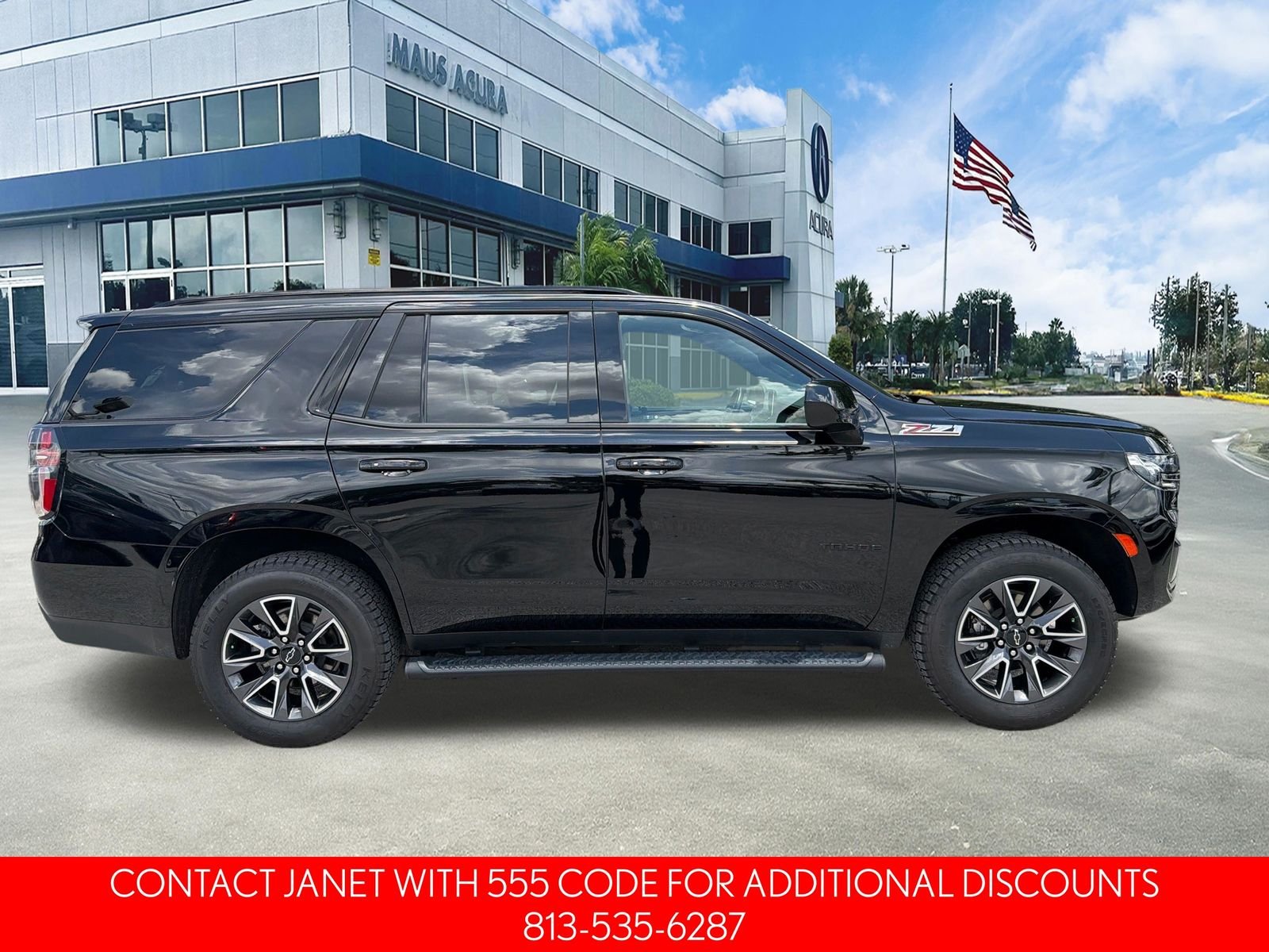 Used 2021 Black Chevrolet Z71 image 3