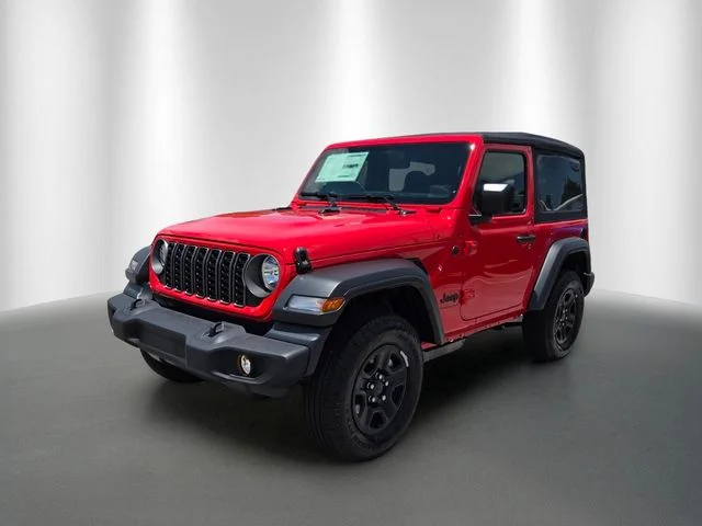 New 2026 Firecracker Red Clear-Coat Exterior Paint Jeep Sport image 2